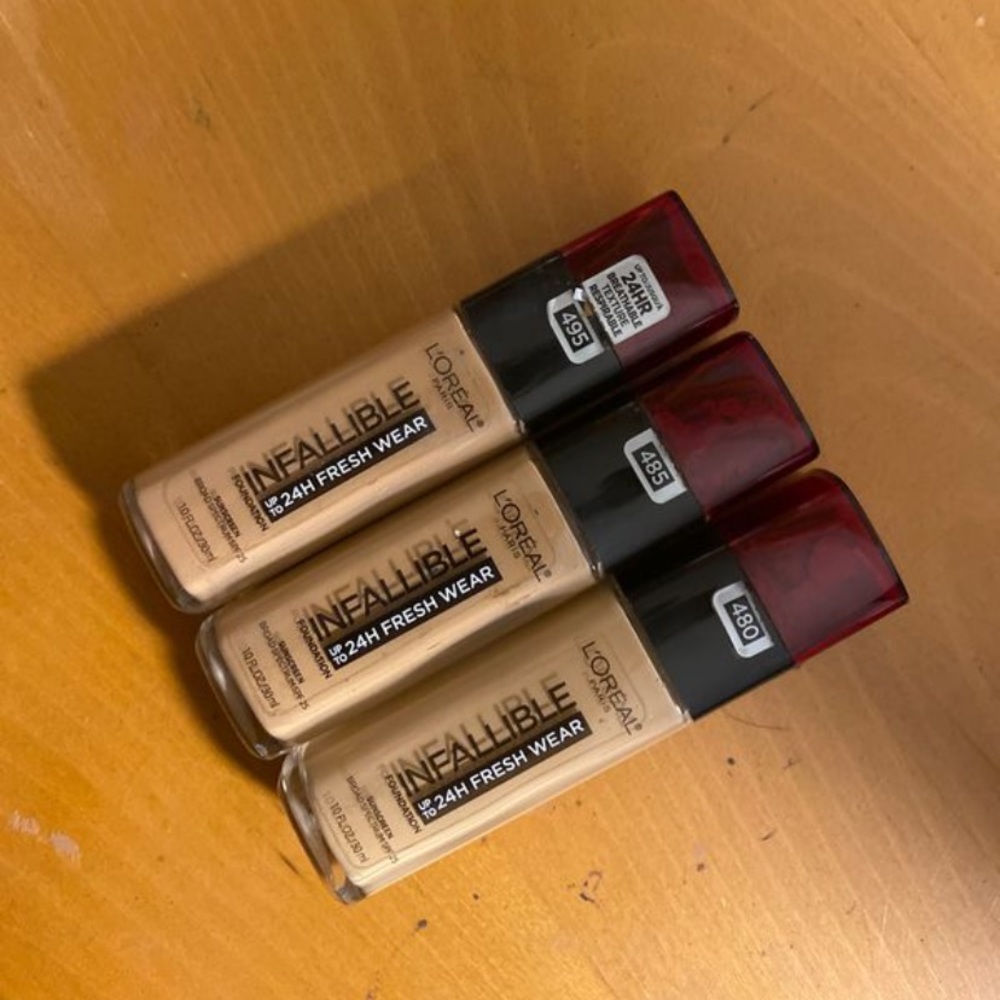 L’Oréal infallible foundation